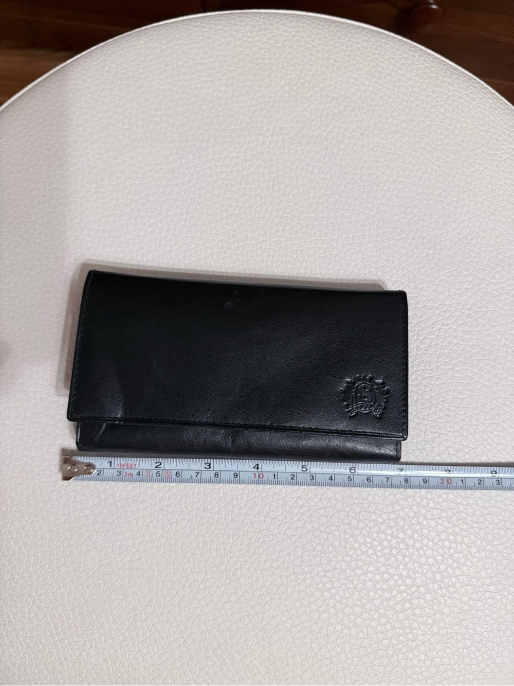 Black Leather Women's Wallet - Classic Fold